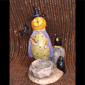 NIB 2010 Yankee Candle Pumpkin Head Gravestone